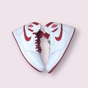 Nike Air Jordan 1 Retro High OG Metallic Red Sz 11 ‘85 Burgundy 555088-103 VVNDS
